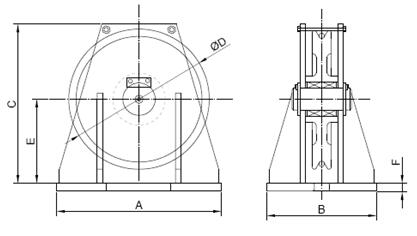 vertical roller fairlead